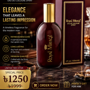 ROYAL MIRAGE 120ml Eau De Cologne Spray