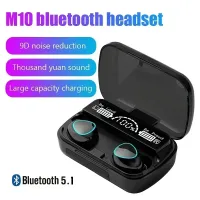 Original M10 Headphones Bluetooth Wireless Earpods Sports Stereo Noise Canceling Headphone Microphone Speaker Caixa De Som Gamer